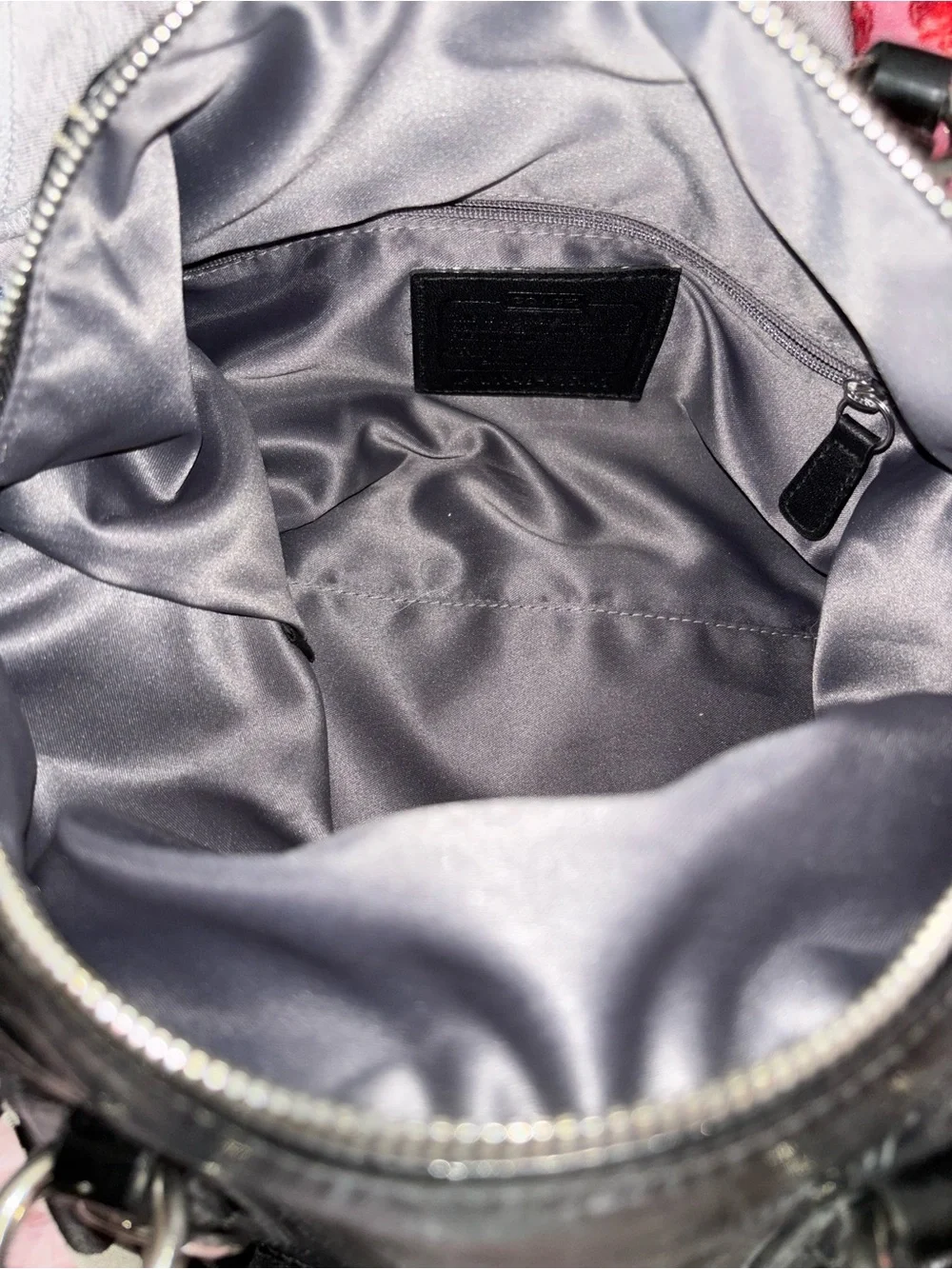 Vintage coach leather satchel